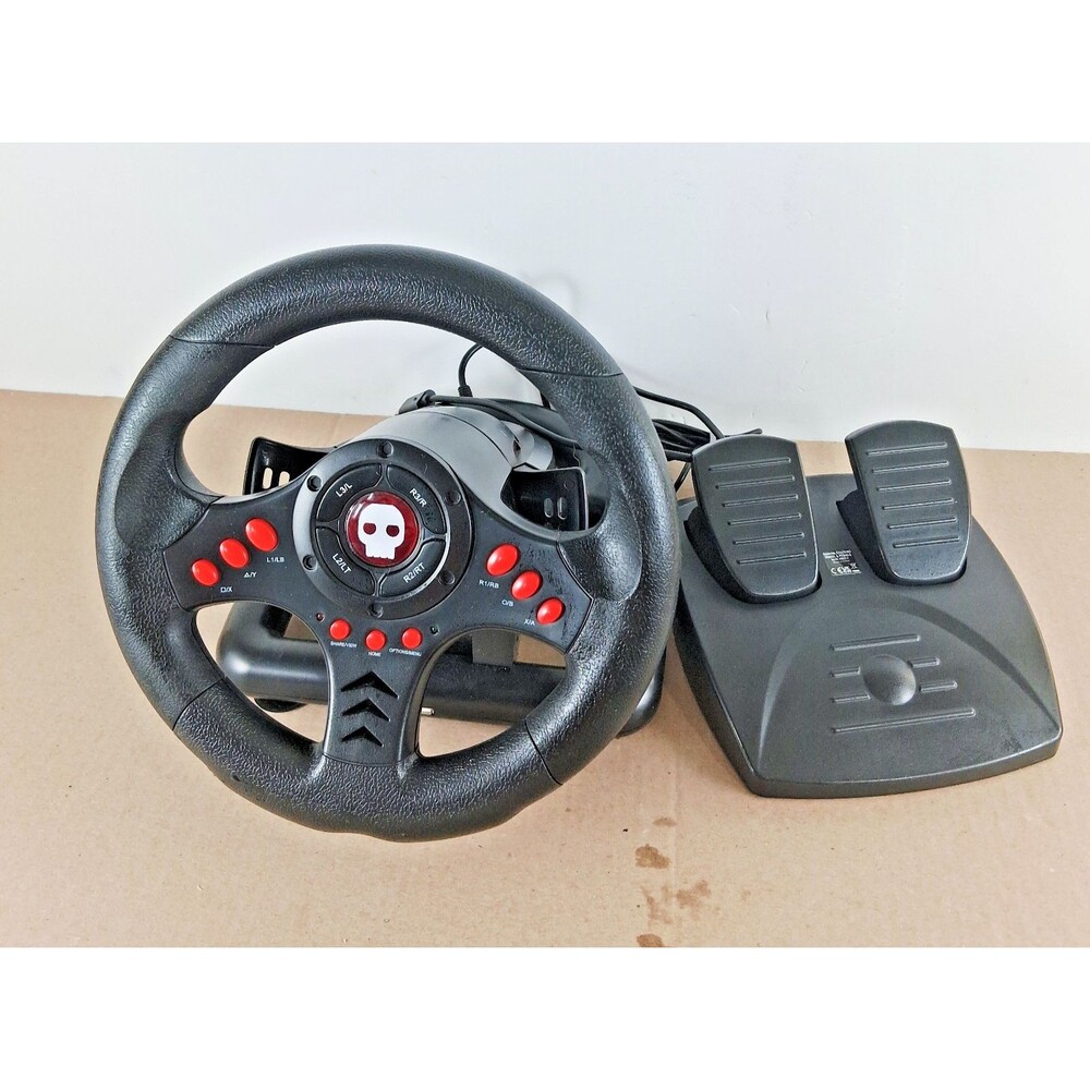 Numskull Multi-Format Racing Steering Wheel with Pedals